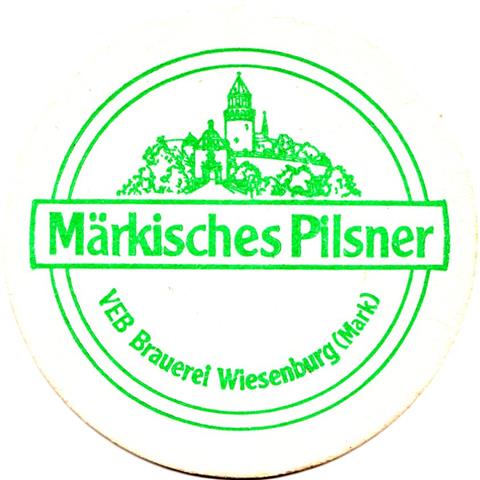 wiesenburg pm-mv schloss rund 1a (215-mrkisches pilsner-grn)